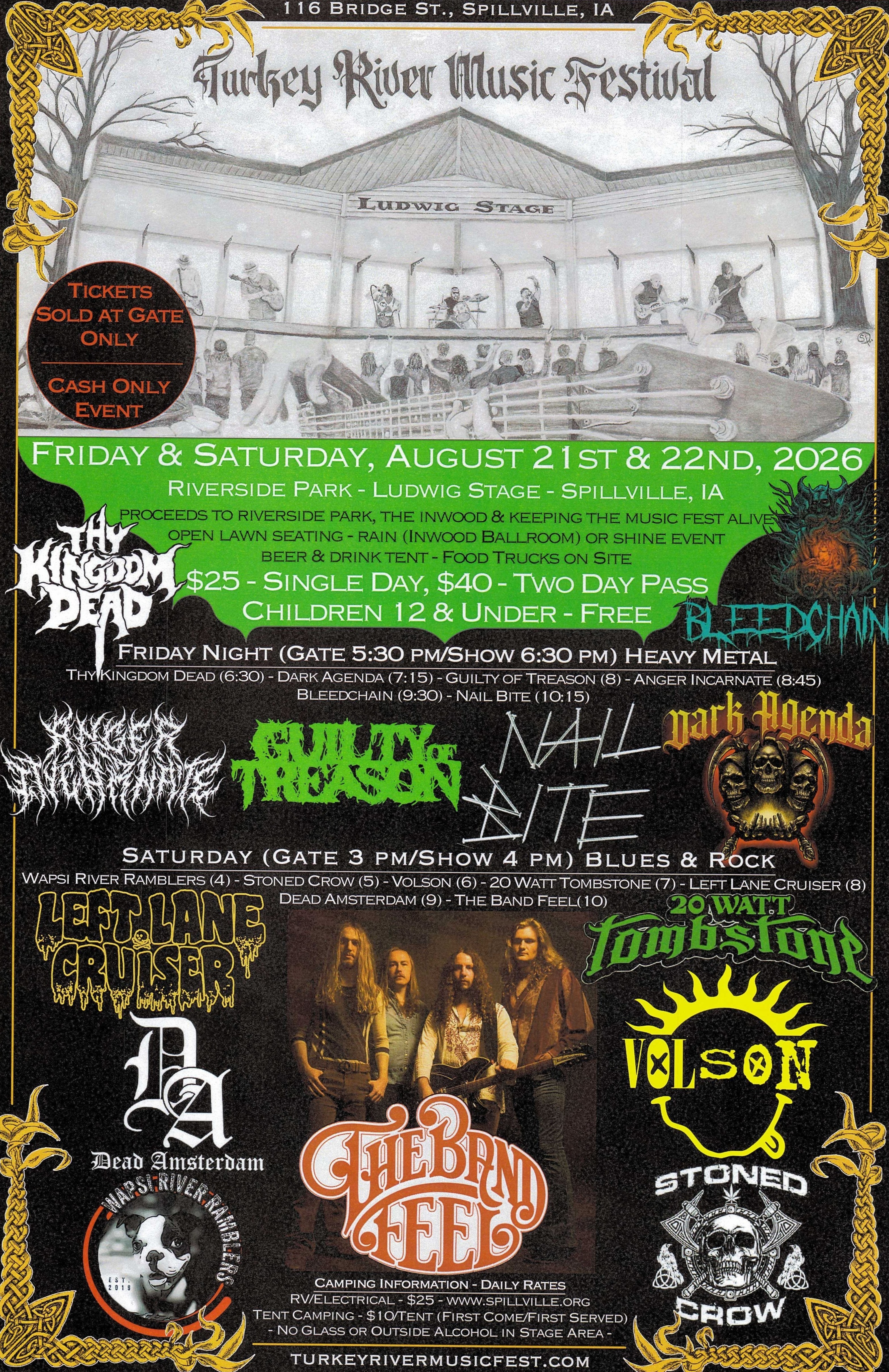 Concert Lineup Banner 2026